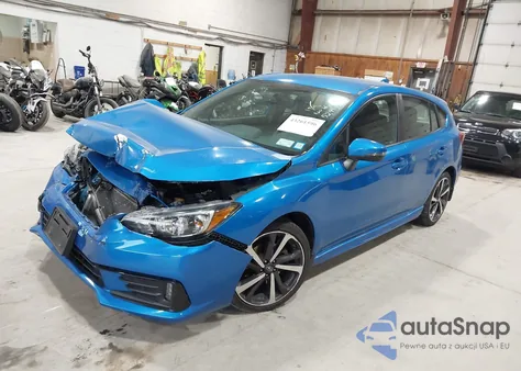 2022 Subaru Impreza Sport 5-Door из США, поврежденный, VIN 4S3GTAL64N3704381